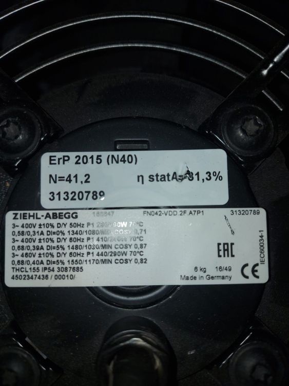 Lüftermotor 00651461 Für Bosch Heizlüfter - Ersatzmotor Für Verschiedene Modelle