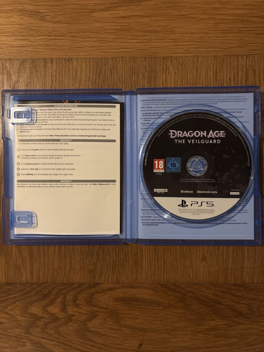 Spiele: Dragon Age The Veilguard PS5 Spiel – Neu (gemäss Beschreibung) aus Gasel von Sunisshining123 1