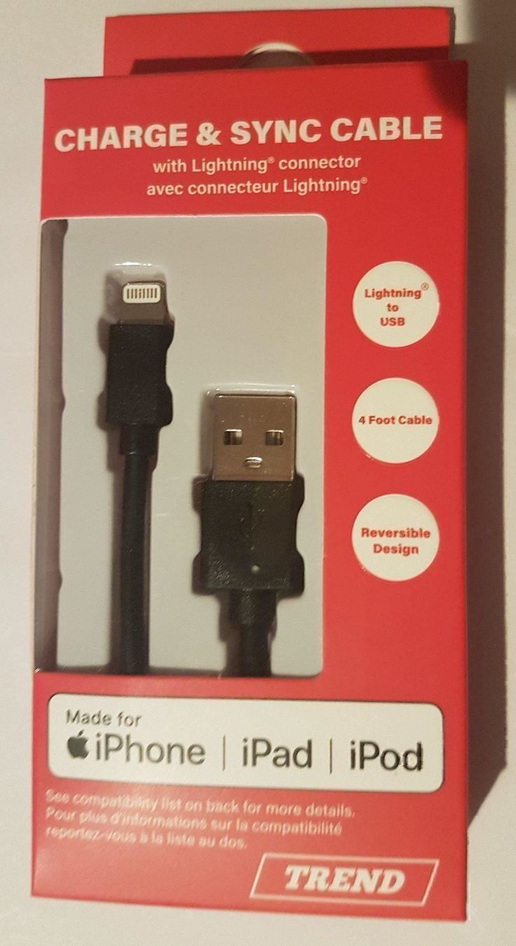 Kabel: Charge & Sync - Cable Lightning USB – Neu und originalverpackt aus Zürich von Avd