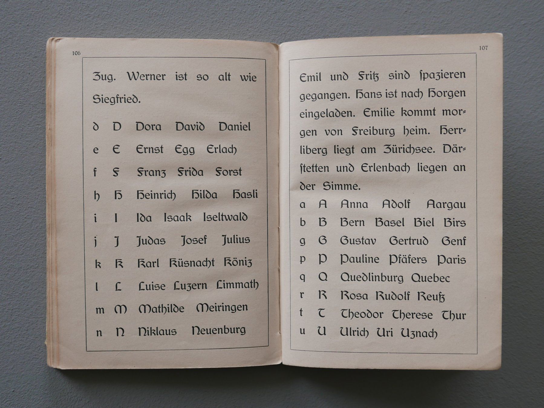 Libri: ANTIKES SCHWEIZER KINDERBUCH VON 1917 – Usato da Balgach venduto da Zwischenraum 8