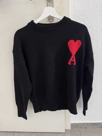 Ami Sweater Schwarz Gr. S 