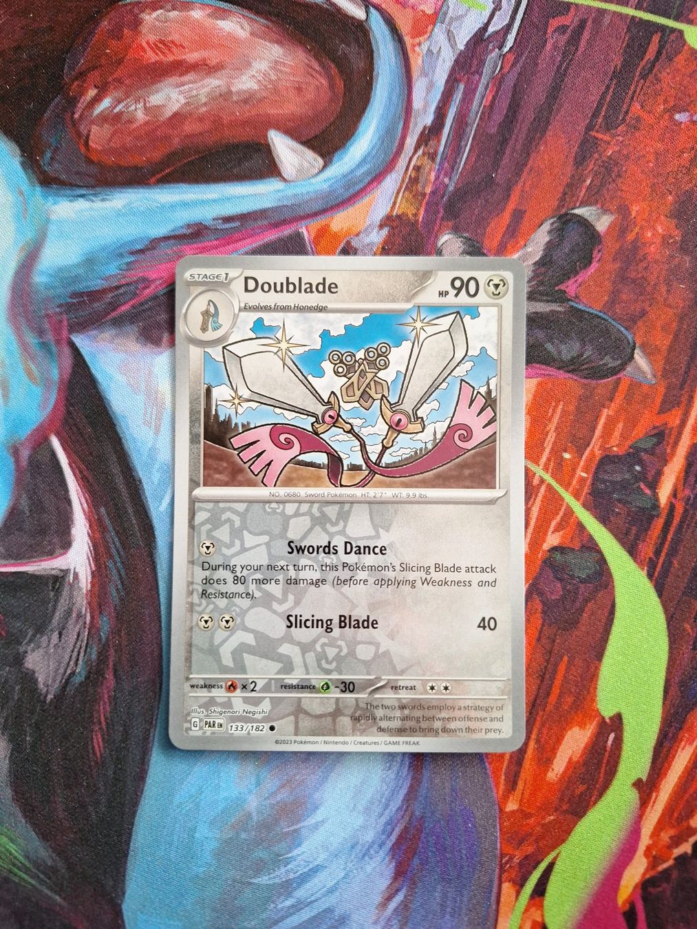 Pokémon Carte collezionabili: Doublade - Reverse Holo - Pokemon Paradox Rift – Usato da Altstätten SG venduto da GGsGameshop