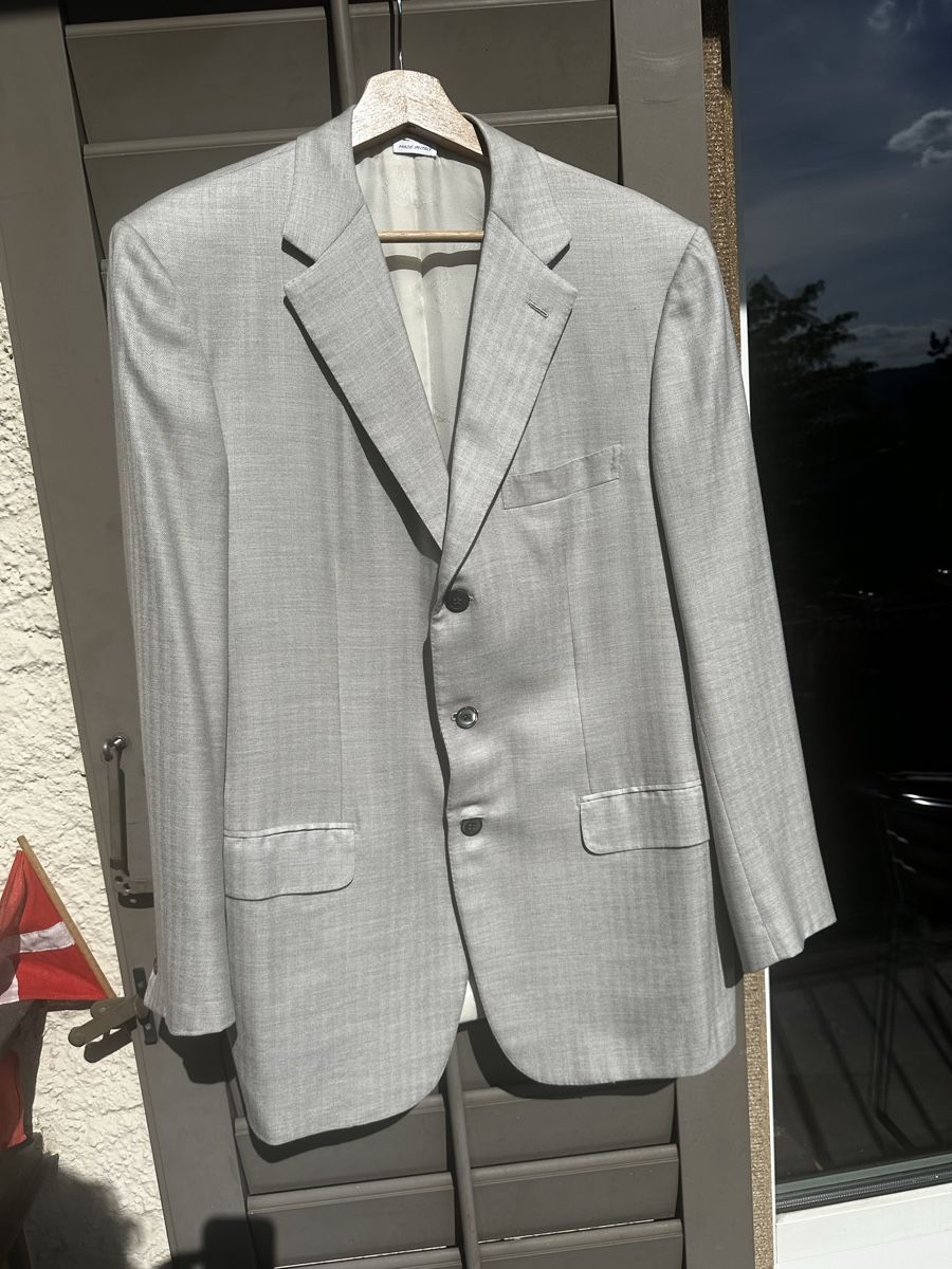Brioni Completi: Brioni Sakko Kaschmir, Hellgrau, Grösse 50 – Usato da Zürich venduto da hannahbuettgen 6