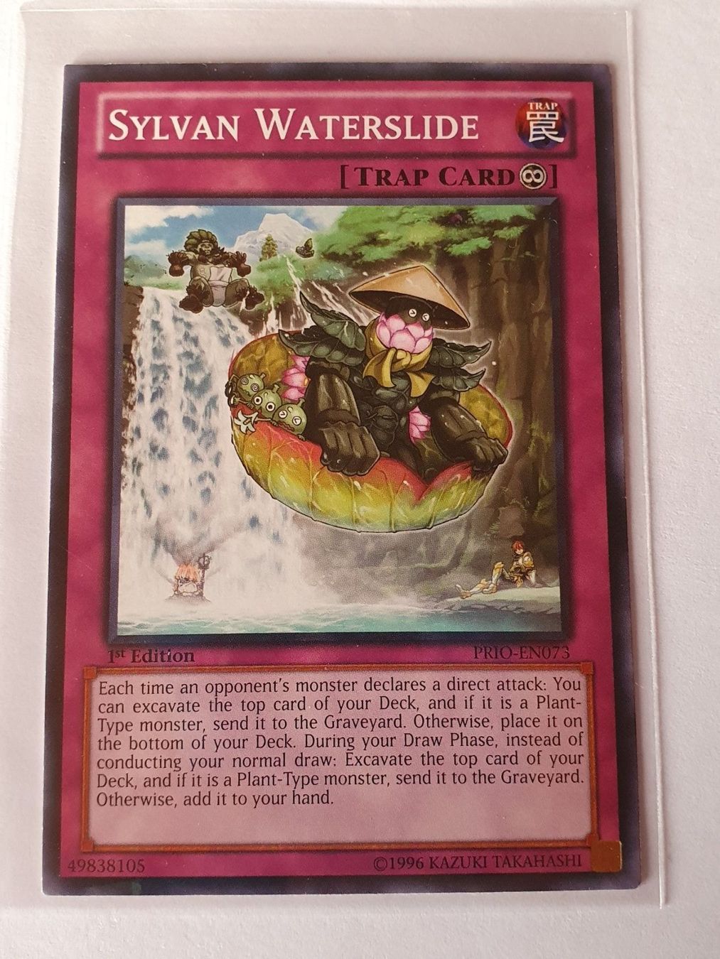 Yugioh Carte collezionabili: Yugioh Sylvan Waterslide first edition – Usato da Oberdorf BL venduto da BaldenEagle