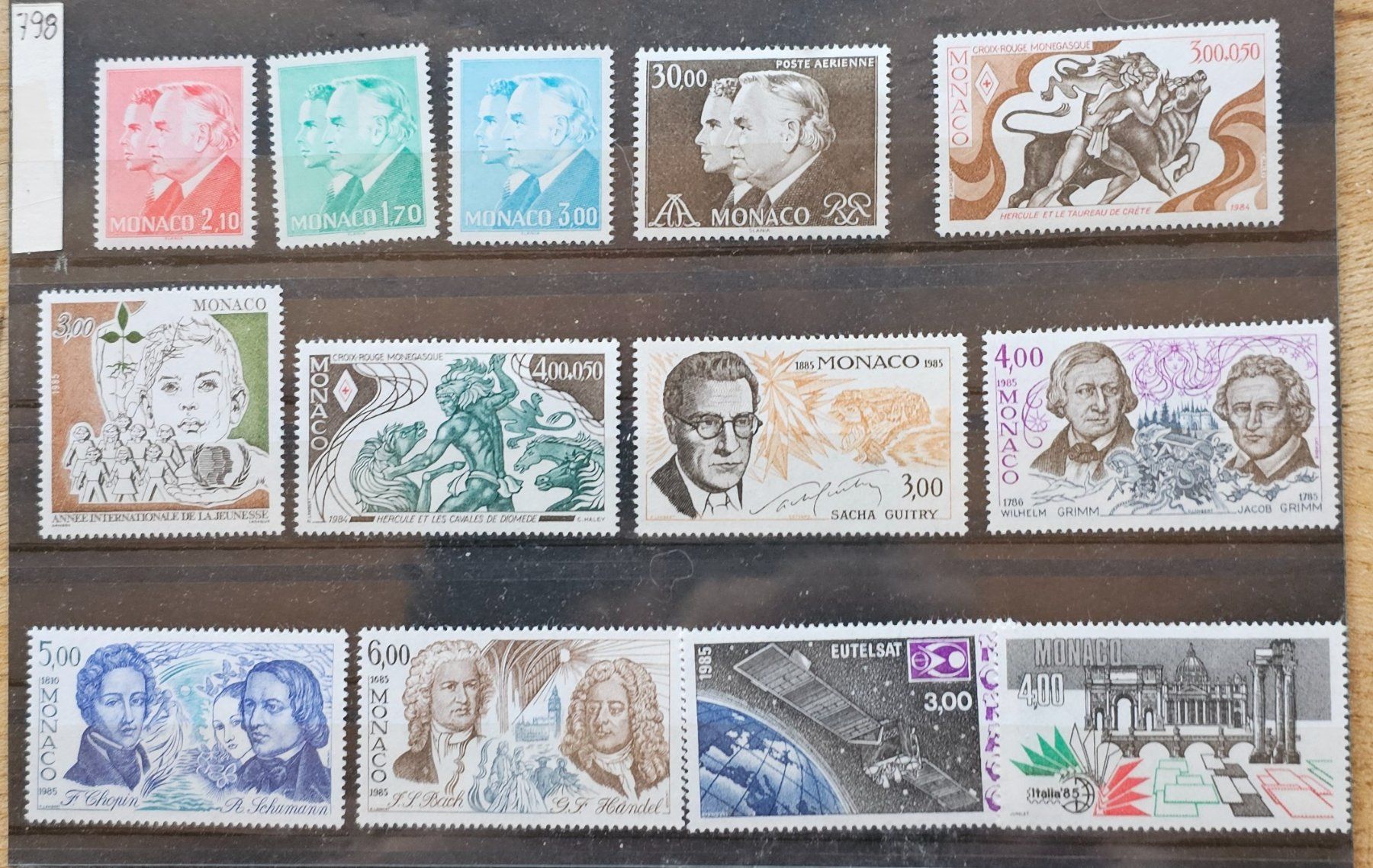 Tutti i francobolli: MONACO timbres neufs ** 1984, 85 – Nuovo (secondo la descrizione) da Les Valettes venduto da Nuba1