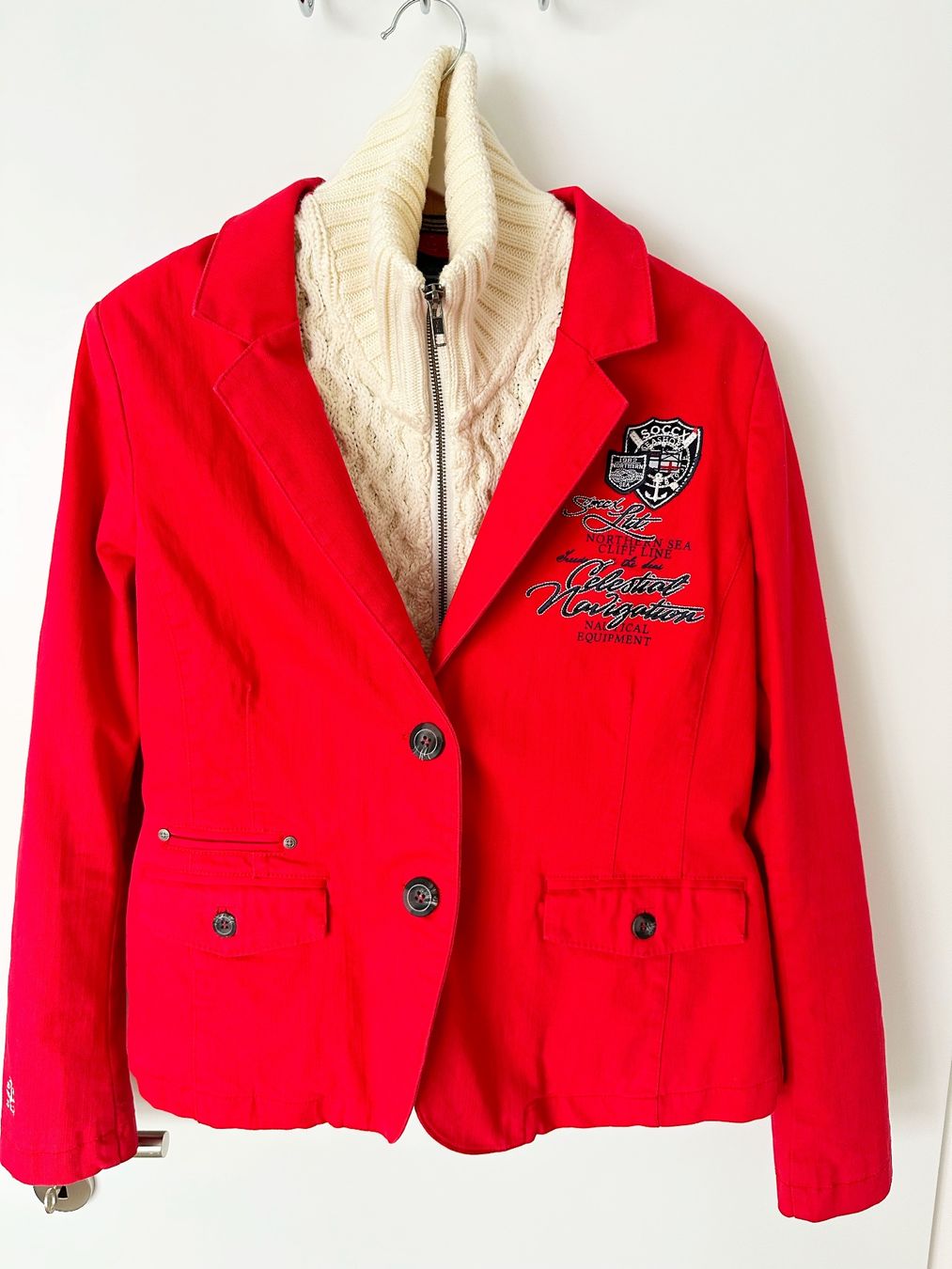 Soccx Giacche: SOCCX Jacke knallrot Gr. 40 – Nuovo (secondo la descrizione) da Eglisau venduto da Brewster1 1