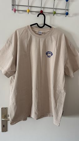 Cute Oversized Pastel Pink Graphic T-Shirt