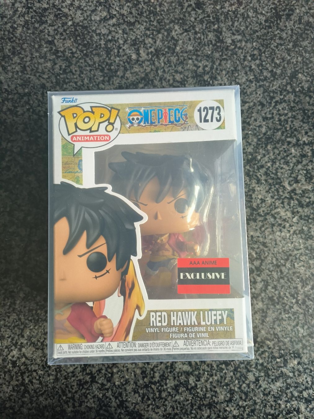 Funko Statuette: Funko Pop One Piece Red Hawk Luffy 1273 – Nuovo e nell'imballaggio originale da Emmenbrücke venduto da Marco01334