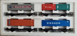 Märklin H0 Containertransport Wagen-Set 4515
