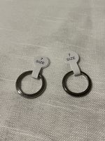 Fidget Spinner Ring Silber Grösse 7 – Neu