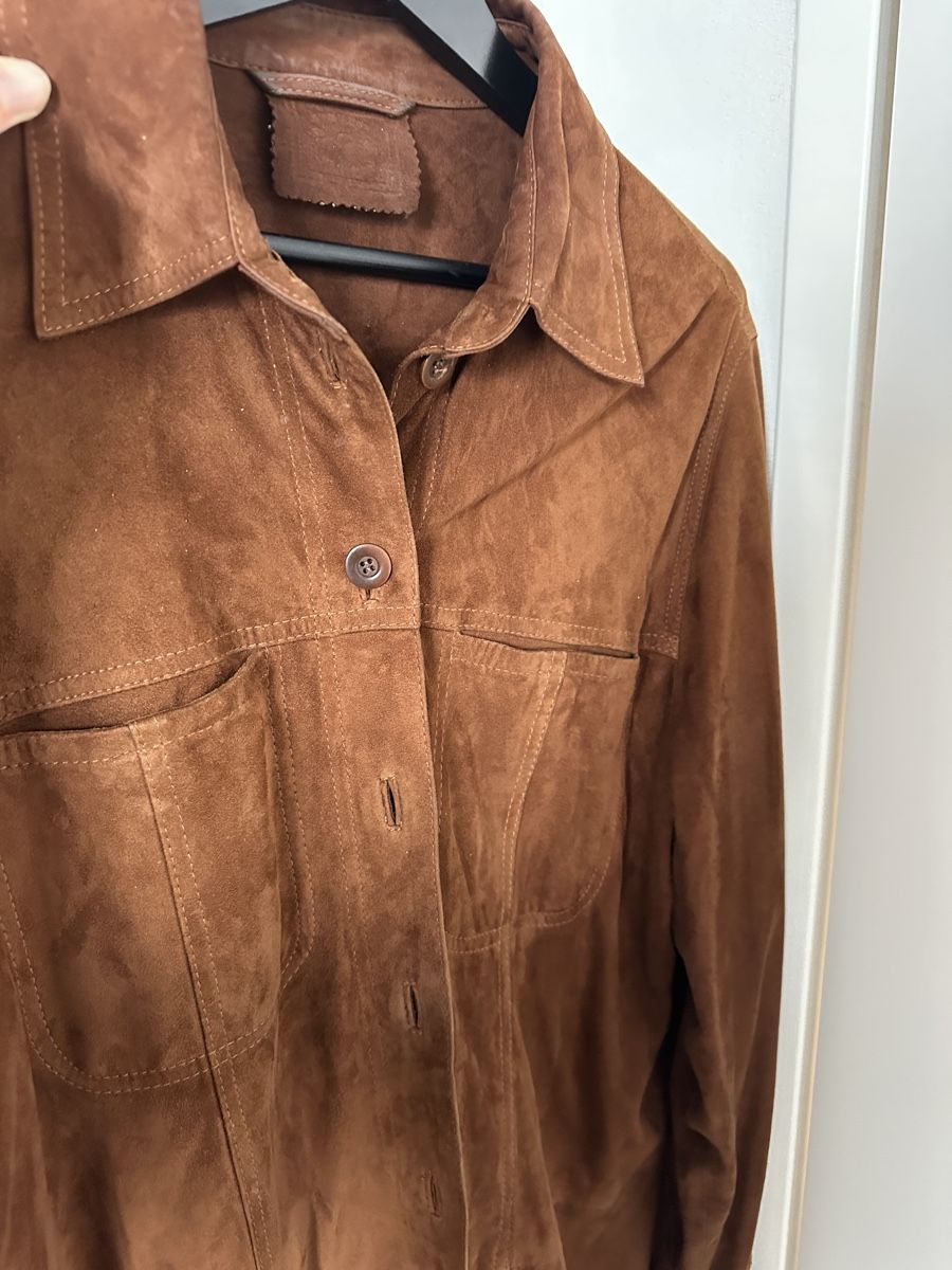 Jacken: Vintage Suede Shirt Jacket – Gebraucht aus Zürich von Laui91 2