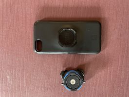 Quadlock + Iphone SE case