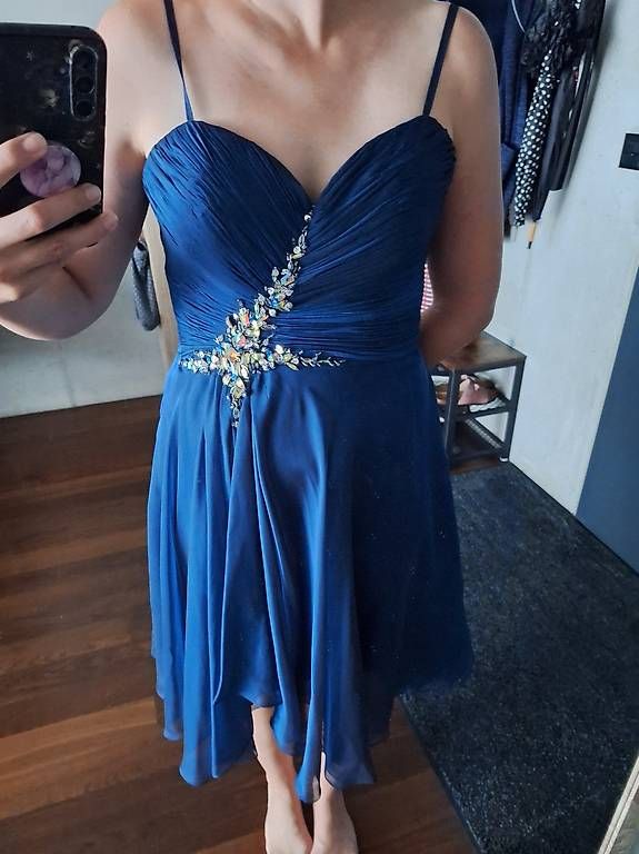 Vestiti: Cocktailkleid, dunkelblau, 36 – Usato da Sennwald venduto da Kati2971