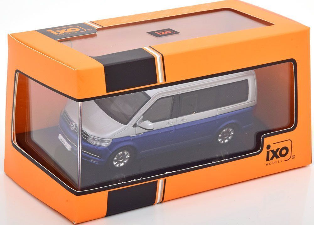 Volkswagen Modellini d'auto: VW T6 Multivan 2015-2019 blau met. / silber met.   1:43 – Nuovo e nell'imballaggio originale da Gerlafingen venduto da espero88 5