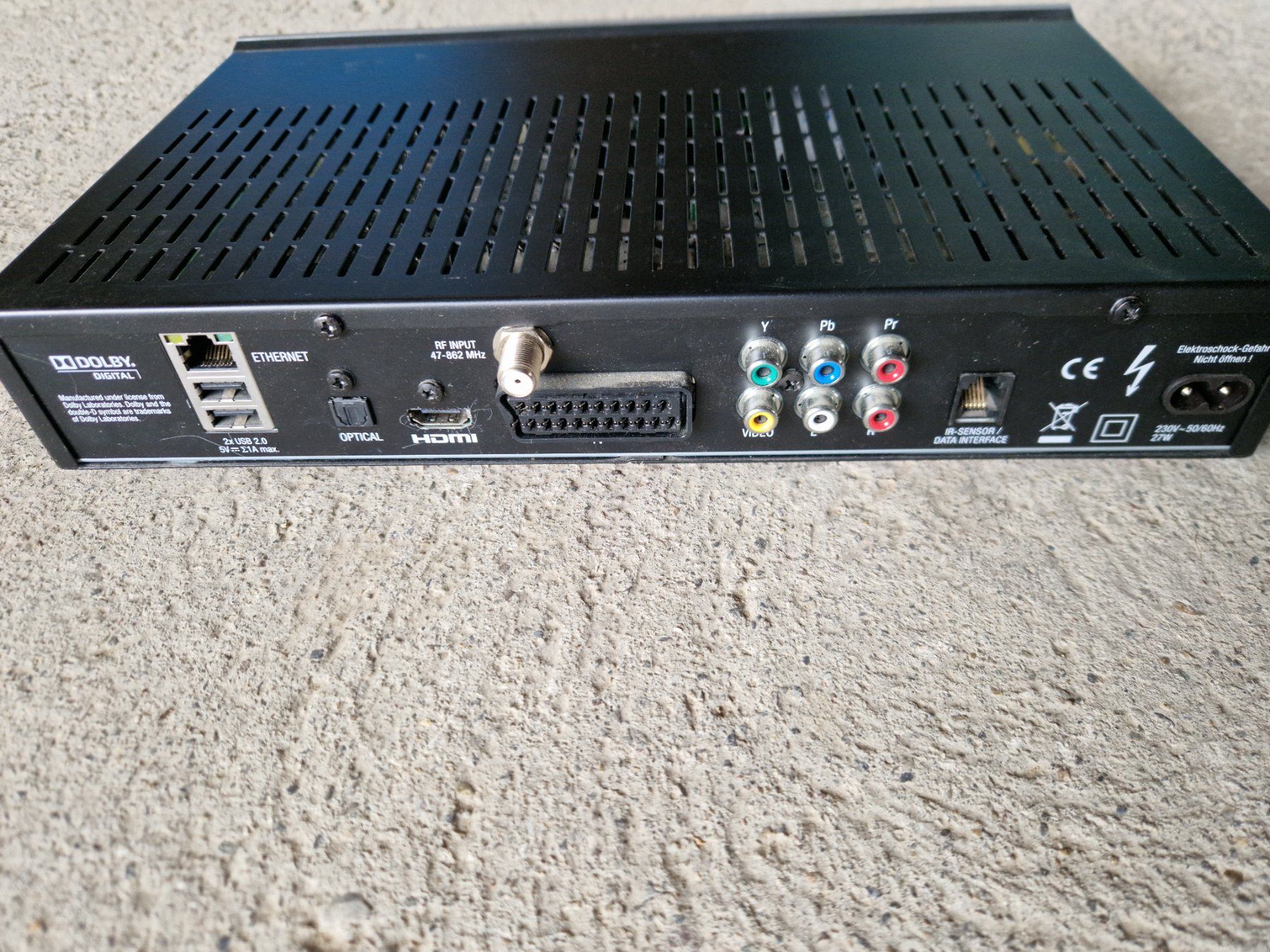 Kathrein Ricevitori: Katharin Set-Top-Box Sat Reseiver digital – Usato da Weinfelden venduto da seetern 1