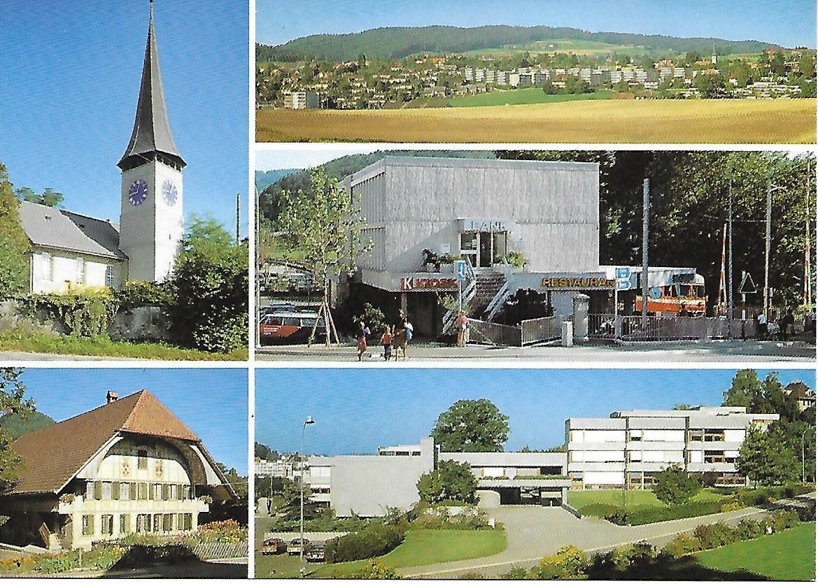 Ansichtskarten: Ansichtskarte von Bolligen Kanton Bern – Neu (gemäss Beschreibung) aus Neuenegg von wisteibe