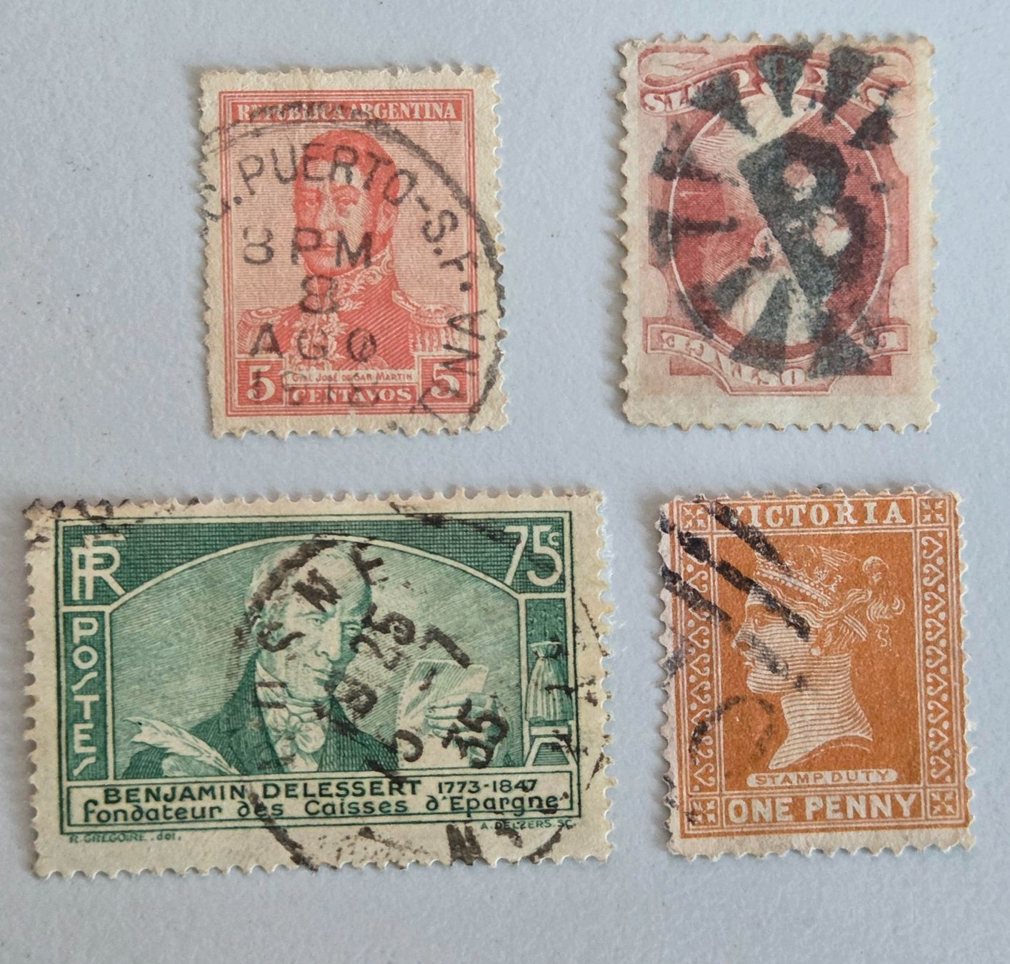 Tutti i francobolli: Alte Briefmarken Sammlung, Vintage Einzelstücke – Usato da Luzern venduto da Kartenansicht