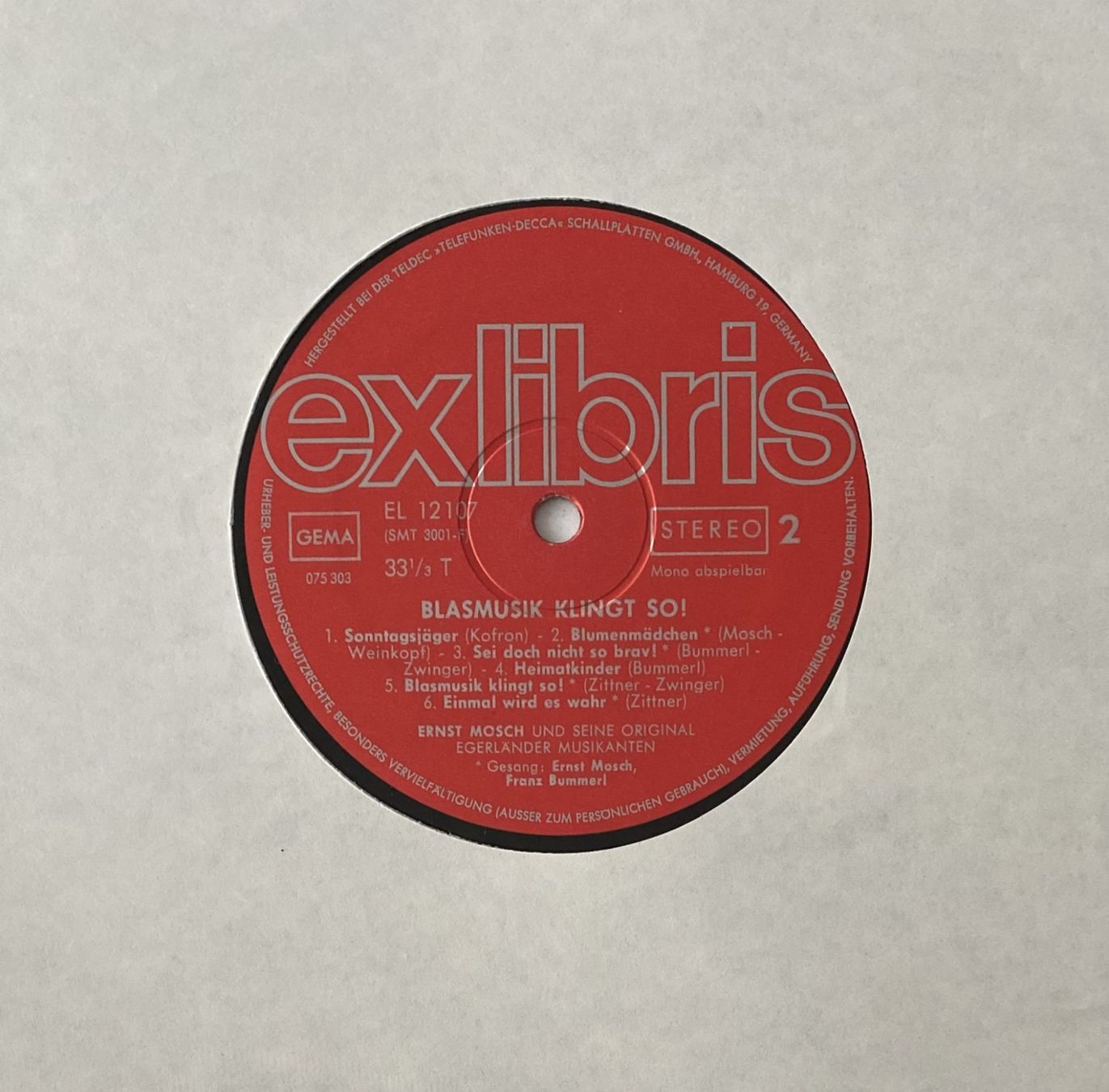 Dischi in vinile: Blasmusik Klingt So! – Usato da Flums venduto da Empe1 3