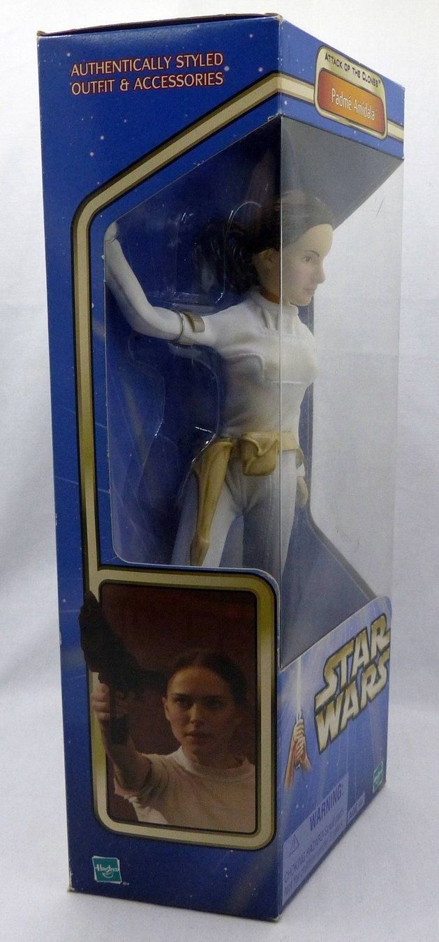Star Wars Figuren: STAR WARS PADME AMIDALA BIG ACTION FIGURE ATTACK CLONES 2002 – Neu und originalverpackt aus Lugano von YouWantUS 2
