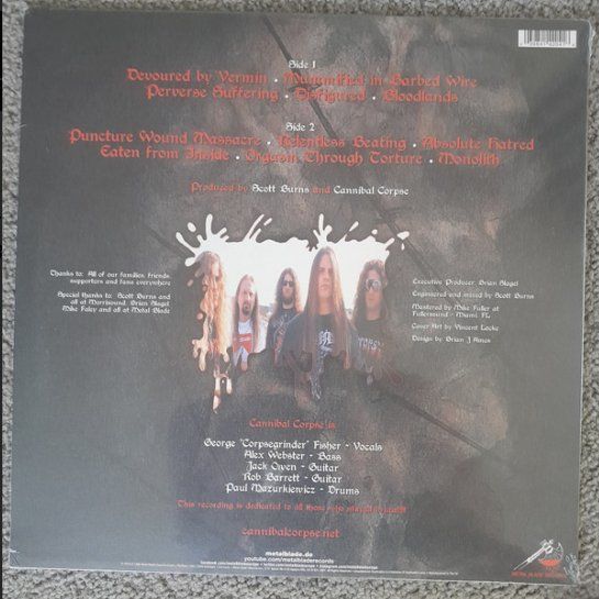 Schallplatten: Cannibal Corpse - Vile - Vinyle comme neuf - Poster Inclus – Gebraucht aus Etoy von vin_hss9 1