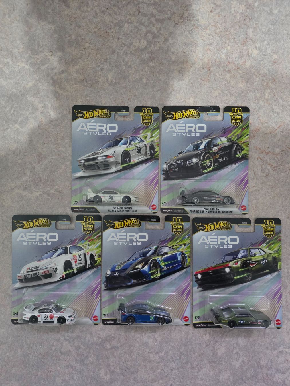 Hot Wheels Modellautos: Hot Wheels Premium AÉRO STYLE – Neu und originalverpackt aus Laupen ZH von dav_25wm