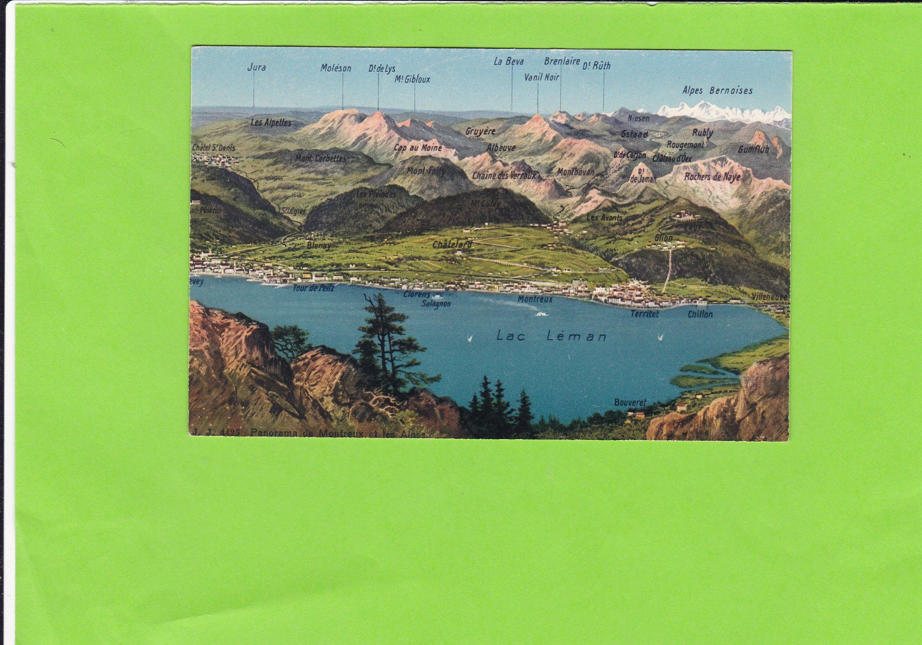 Cartes postales: Lac Léman – D'occasion à St. Peterzell par neckertal
