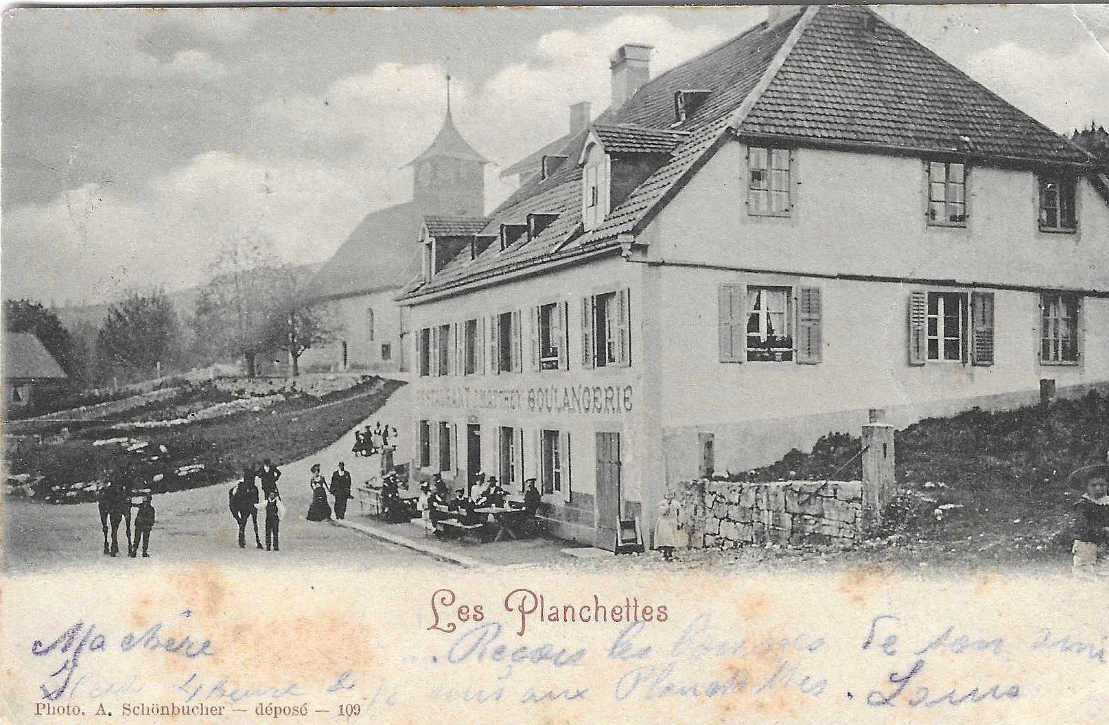 Cartes postales: Les Planchettes – D'occasion à Savagnier par Ne2065