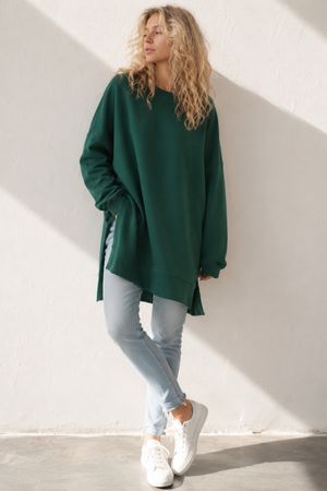 Mega toller langer Pullover / Sweatshirt von MOP Gr.S-M NEU