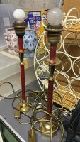 2 lampade da tavolo (senza paralume)