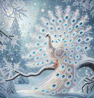 Diamond Painting: Pfau  30x30cm