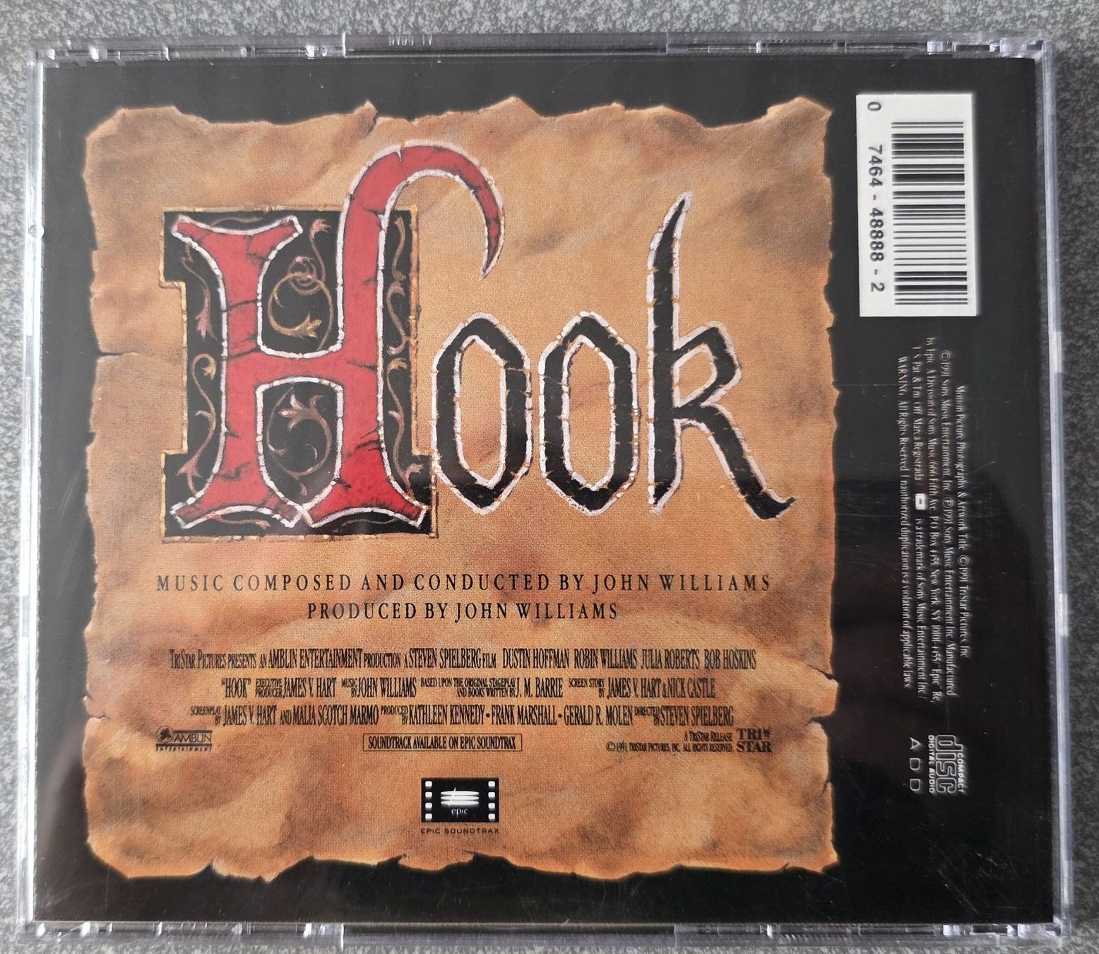 CD: Hook -  Original Motion Picture Soundtrack CD – Usato da Oetwil am See venduto da fineli2 1