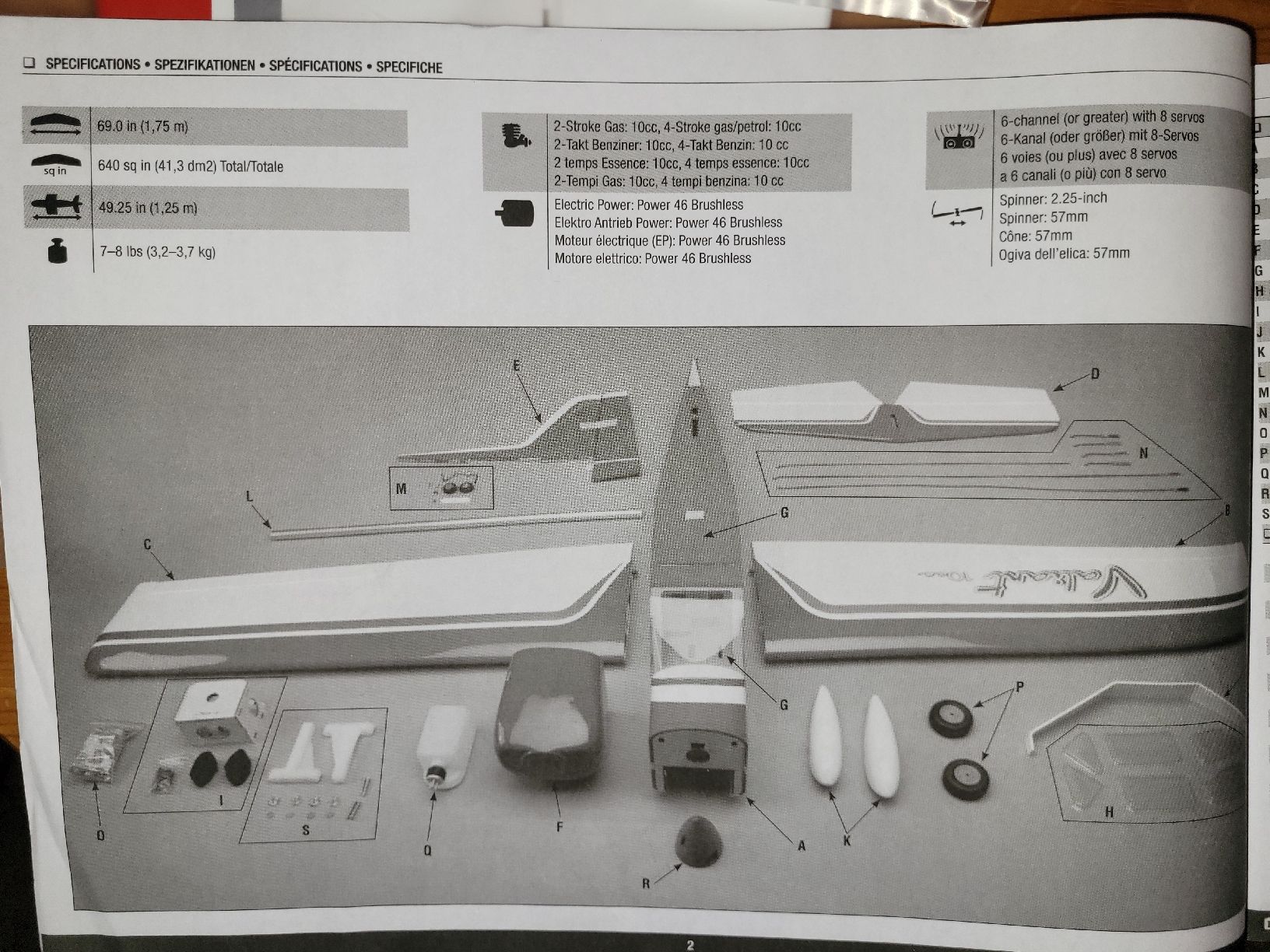 RC Modellbau: Valliant 10 Hangar 9 Arf – Gebraucht aus Wattenwil von hps_z6w9 2