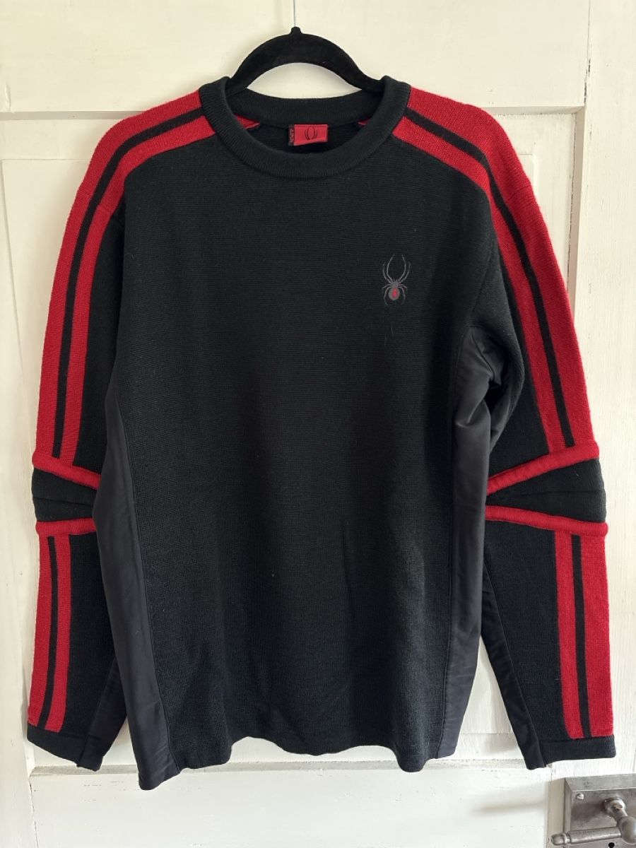 Spyder Maglioni & Felpe: Spyder Herren Pullover, Grösse L, Dunkelblau /Rot -  – Usato da Affoltern am Albis venduto da Cmara