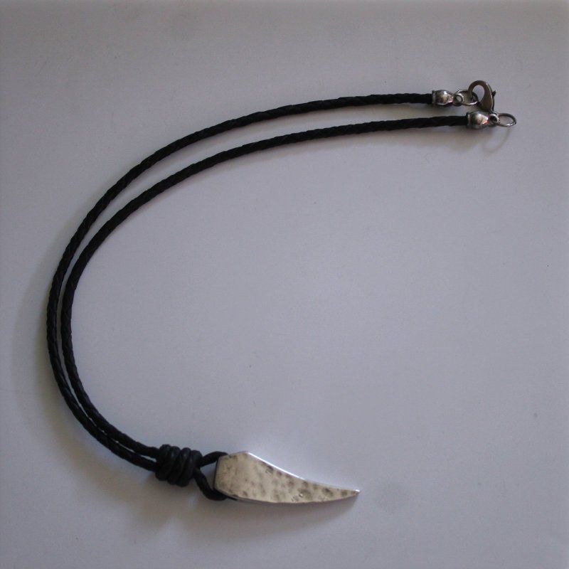 Catenine: OCLAF - Halskette - Schmuck Silber & Lederband – Usato da Weggis venduto da Mylemontree
