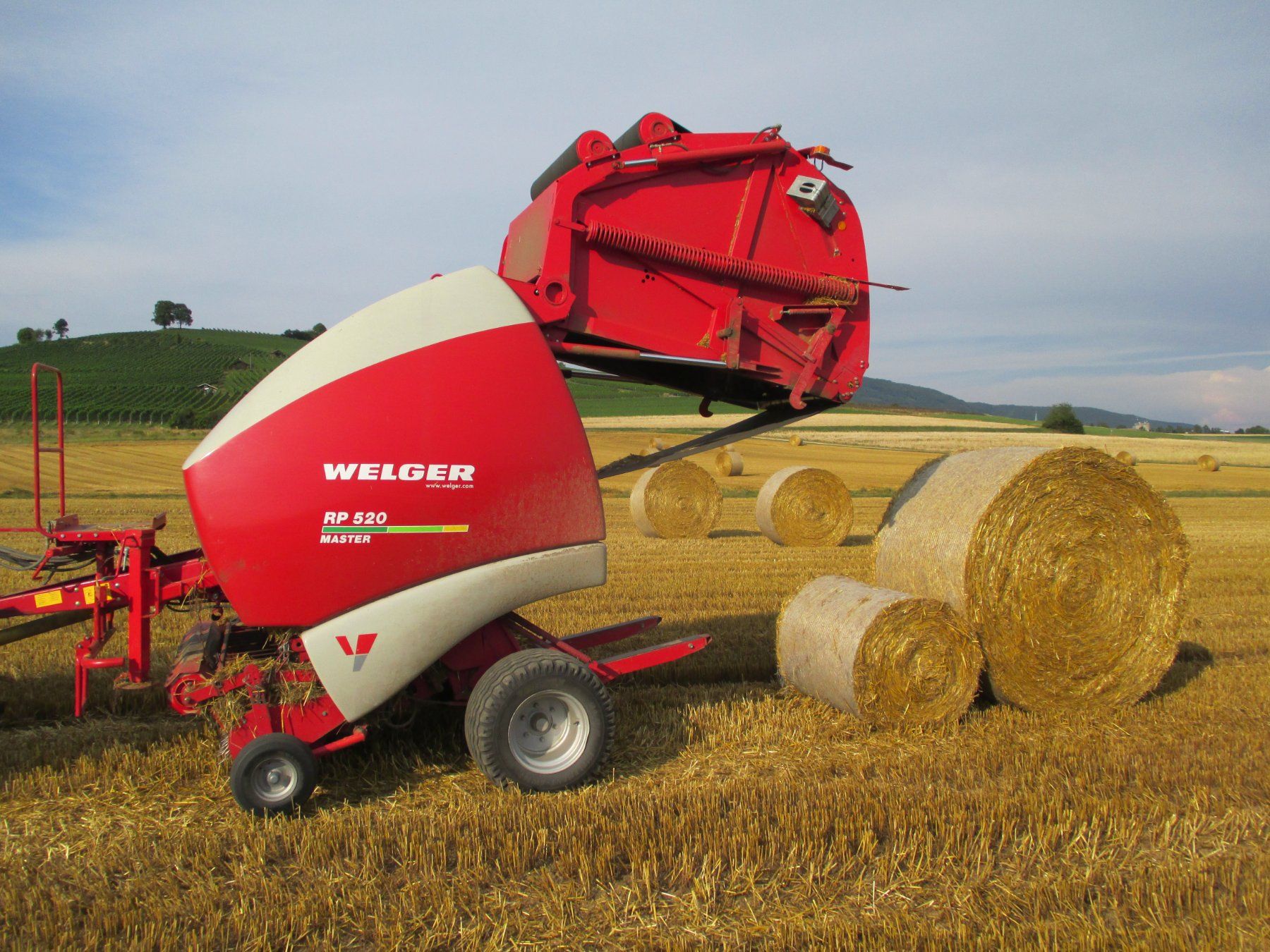 Welger Tutte le macchine: Rundballenpresse Welger RP 520 Master – Usato da Oberhallau venduto da Gibraltar01