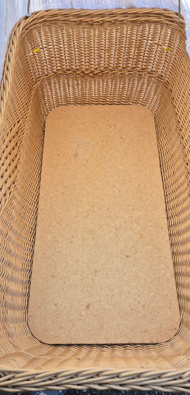 Berceaux: wunderschöner vintage Weidenkorb - Stubenwagen – D'occasion à Neerach par SilliS 2