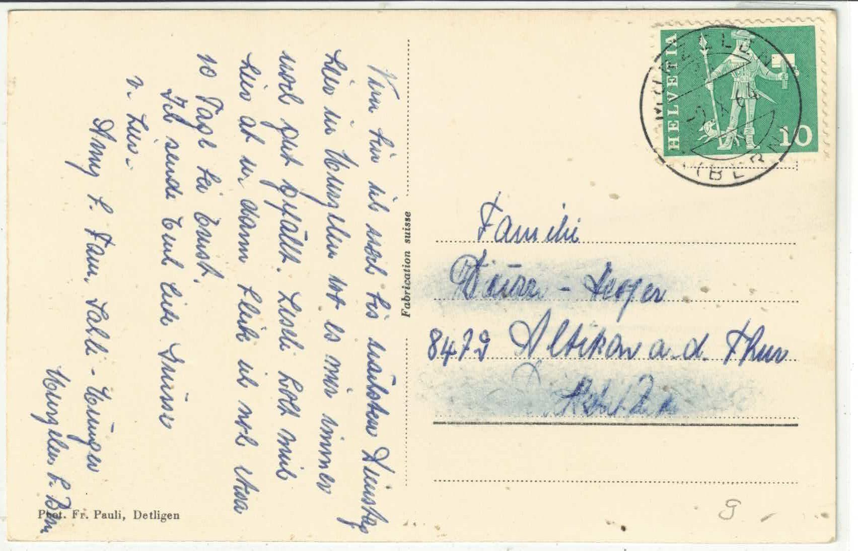 Cartoline postali: Murzelen - Generalansicht – Usato da Ettingen venduto da Kartenplanet 1
