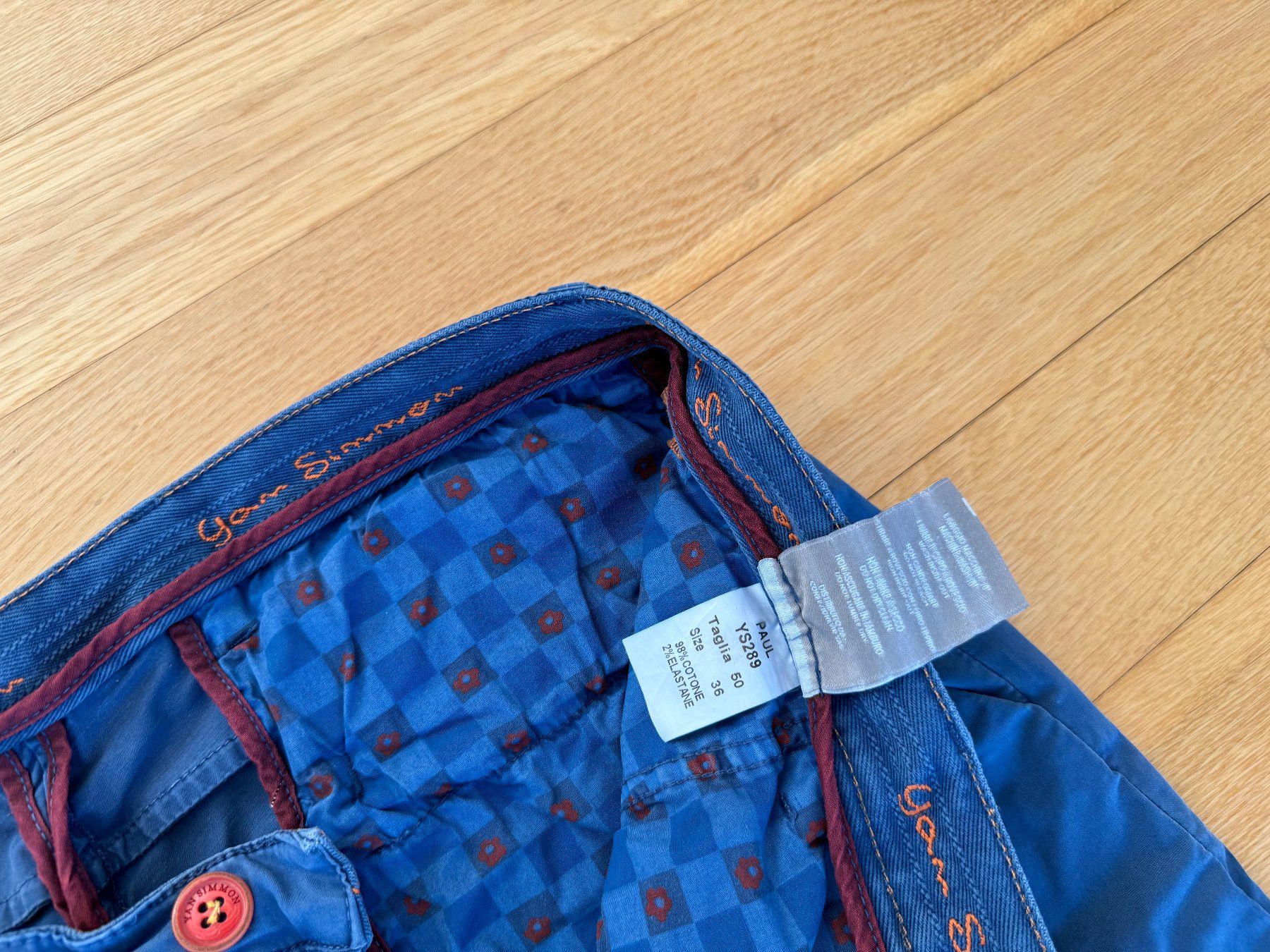 Pantaloni: Yan Simmon Chino Hosen – Usato da Hagendorn venduto da Panto100 3