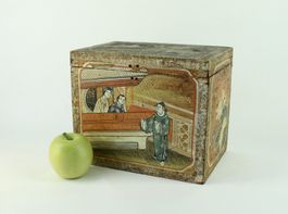 TEE KÄSTCHEN (FÜR DEN EXPORT ?), CHINA 19./20. JAHRHUNDERT.