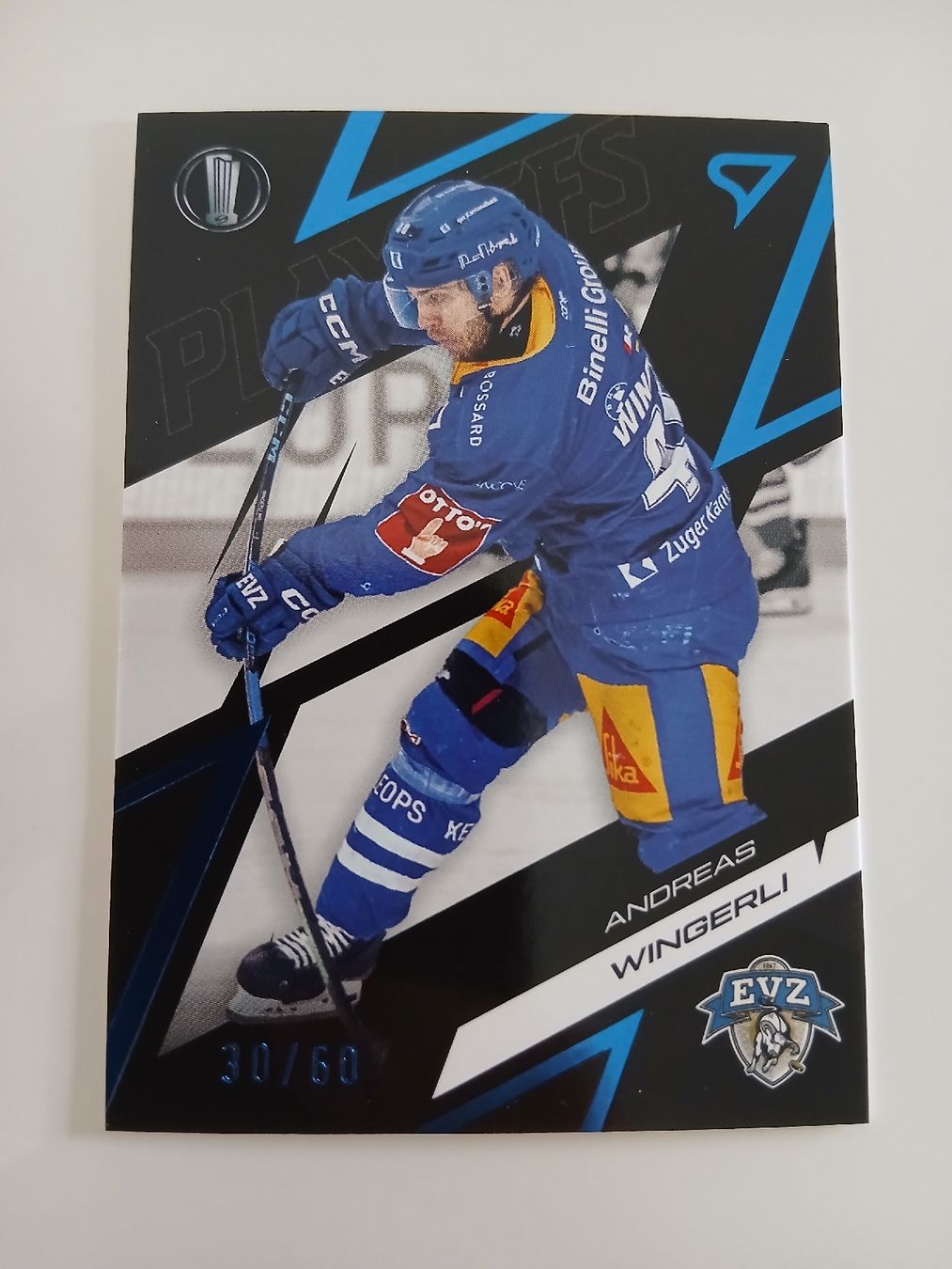 Sportzoo Sammelbilder & Trading cards: Andreas Wingerli Blau 30/60 EVZ  – Neu (gemäss Beschreibung) aus Taverne von damigiano