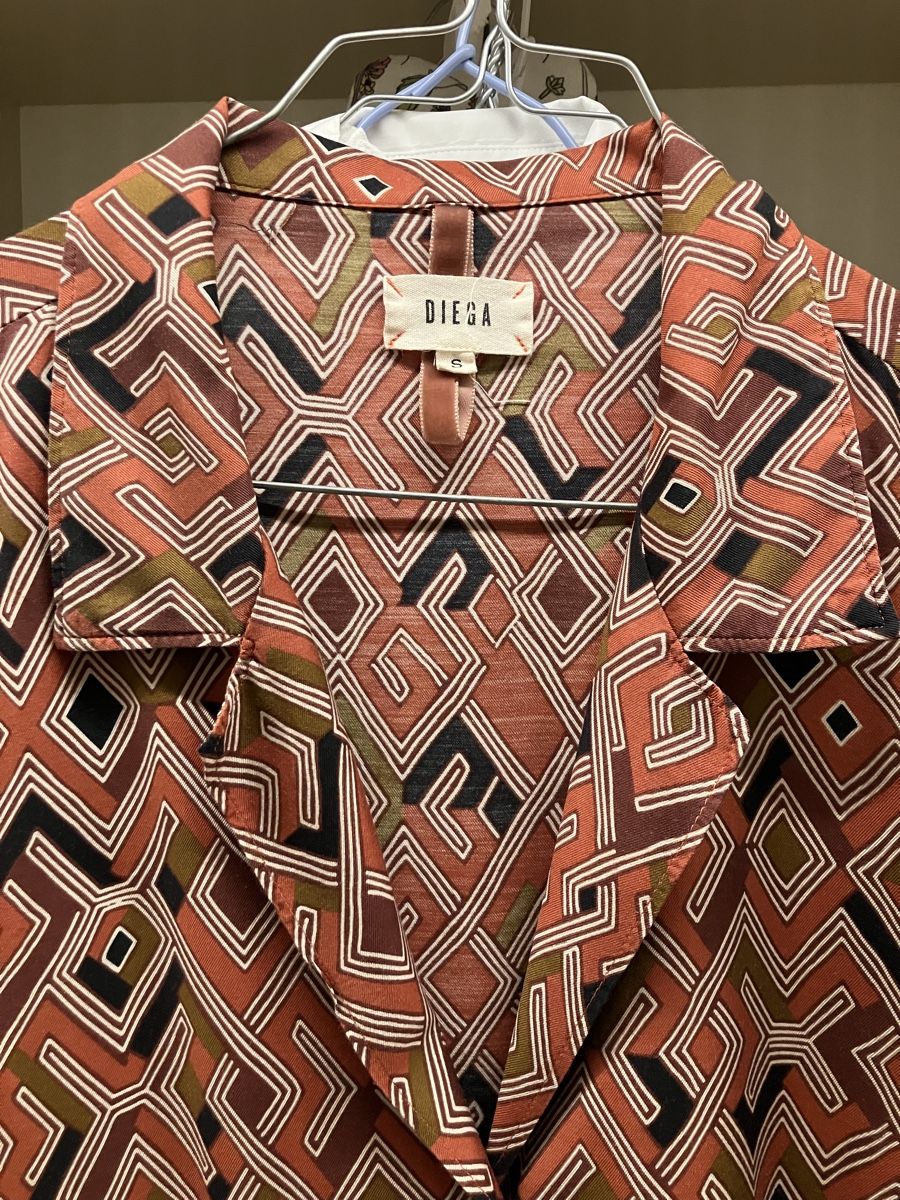 Blusen: Diega - chemise à motifs – Gebraucht aus Vich von SophieCo 1