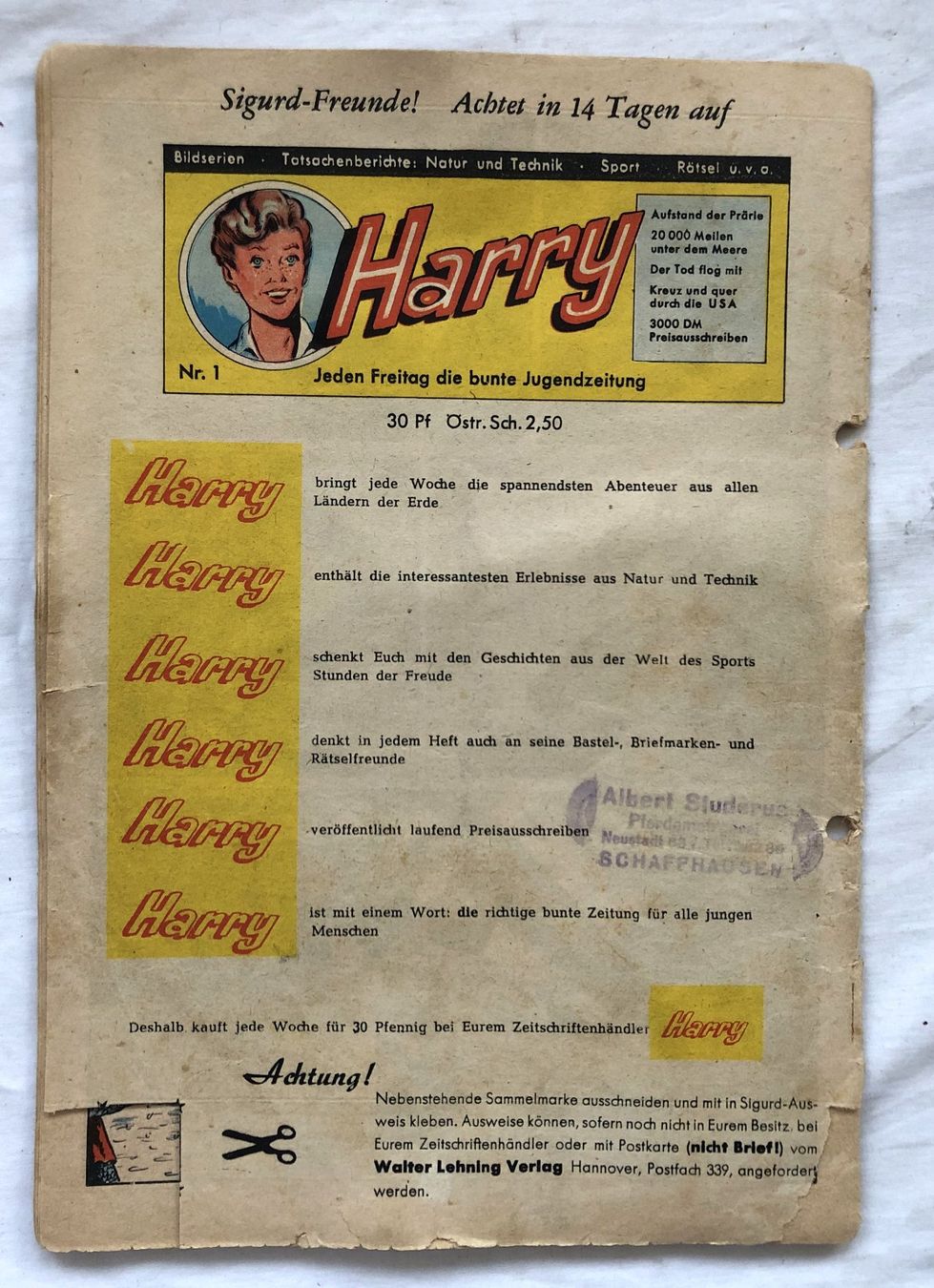Comics: SIGURD - DER RITTERLICHE HELD - Band 8 – Gebraucht aus Schaffhausen von durruti 4