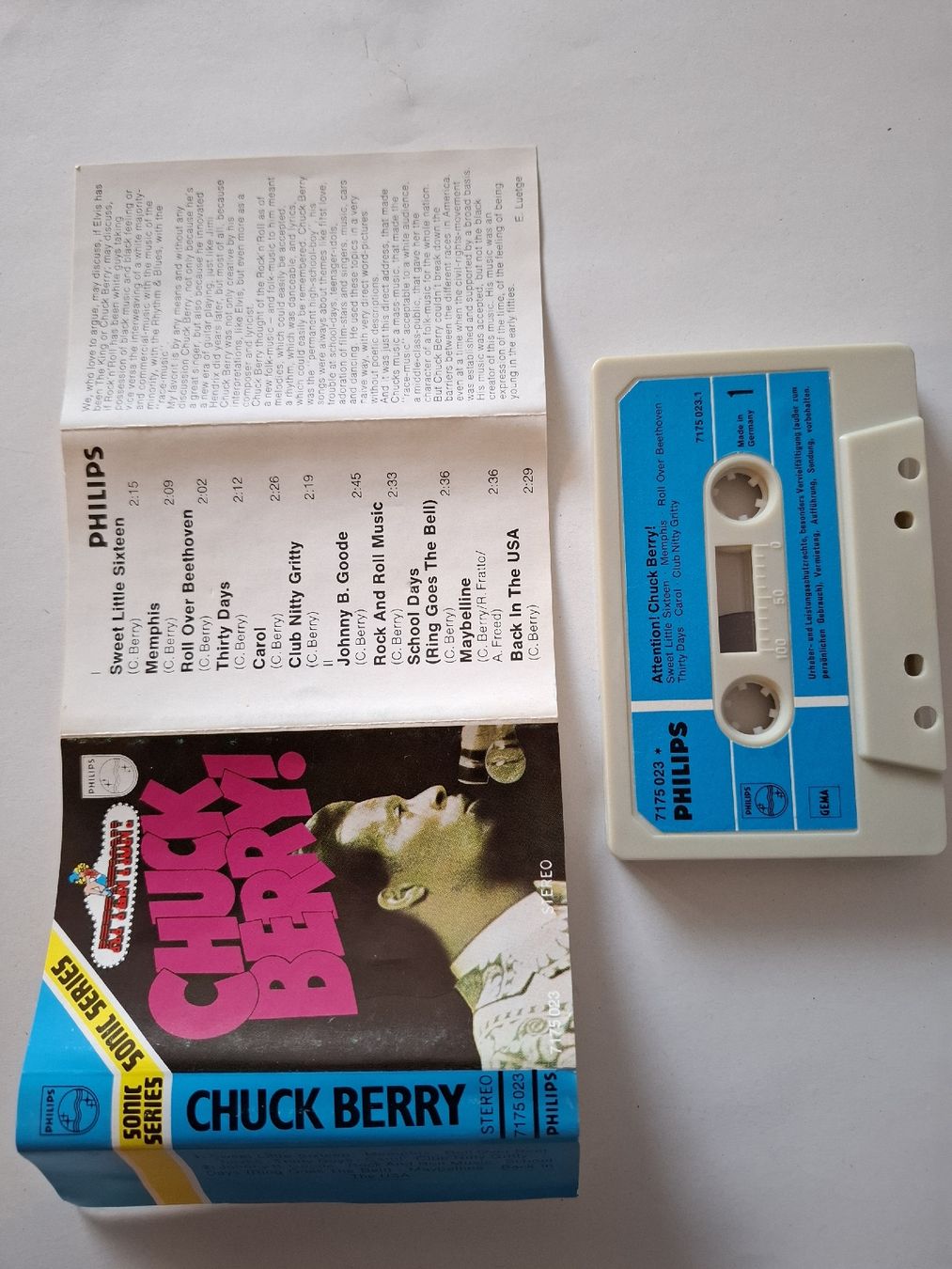Musicassette: Chuck Berry K7 – Usato da Crémines venduto da Carambaaa 2