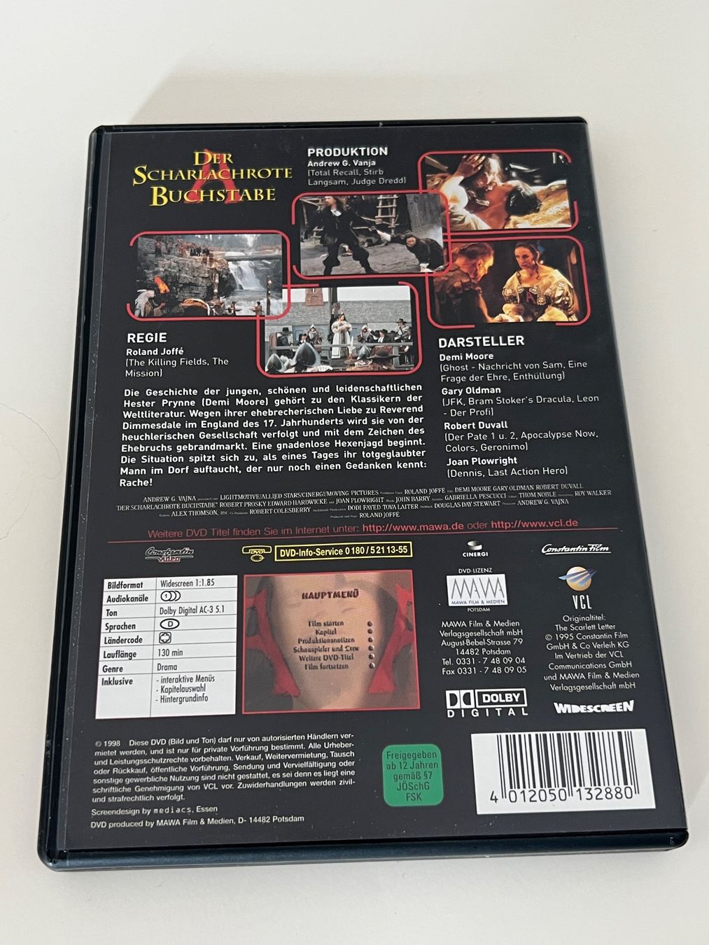 Tutti i DVDs: DVD Der scharlachrote Buchstabe – Usato da Altstätten SG venduto da sheamus 1