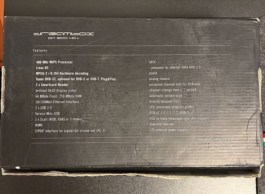 Récepteurs: 2x Dreambox DM 800 HD se – D'occasion à Muttenz par juve67 2