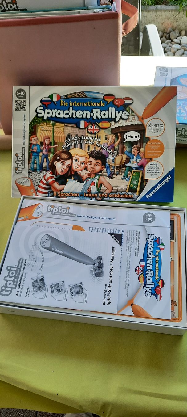 Tiptoi Giochi: Tiptoi Sprachen Ralley originalverpackt – Nuovo e nell'imballaggio originale da Inkwil venduto da Patmei0 1