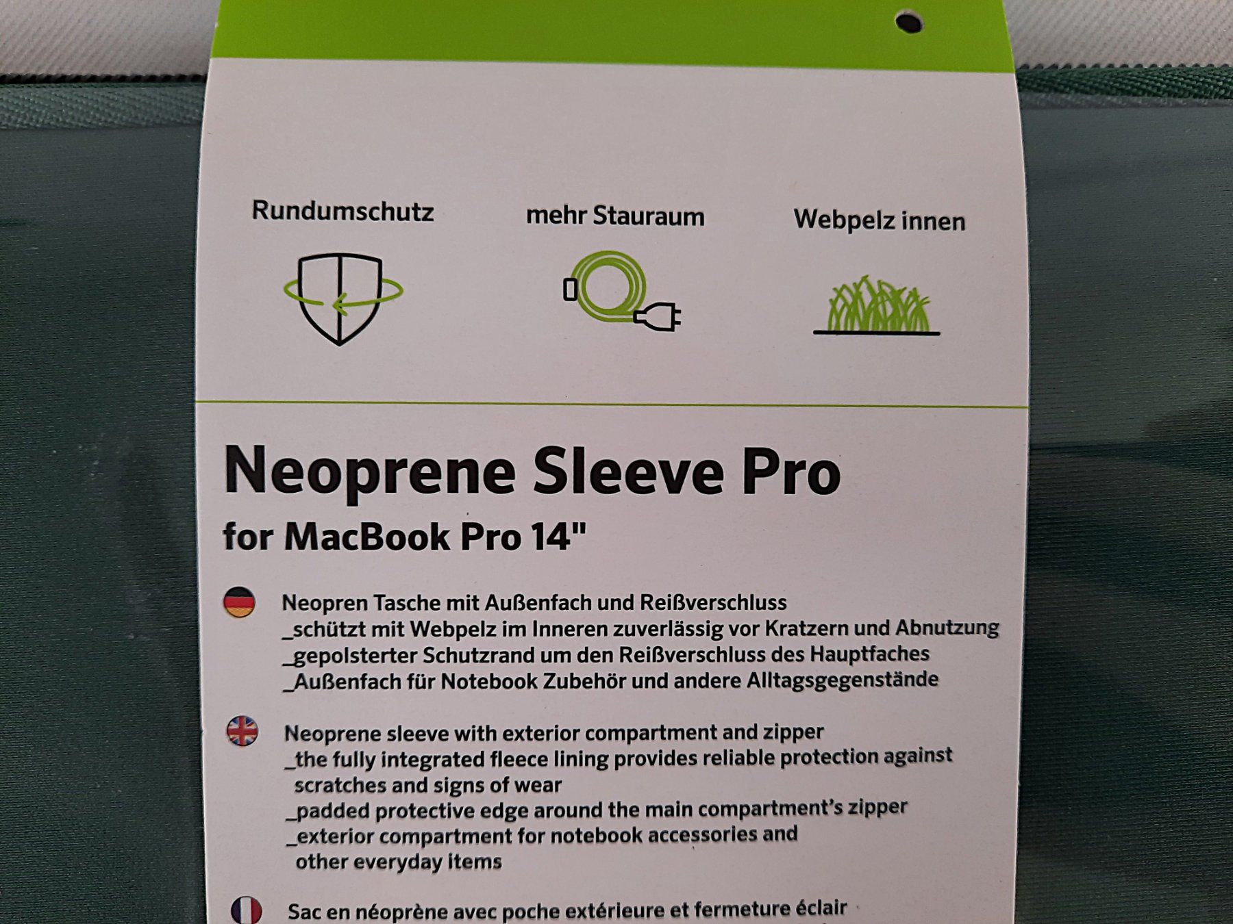 Apple Covers & Taschen: ARTWIZZ Neoprene Sleeve Pro 14 – Neu (gemäss Beschreibung) aus Beinwil am See von Restwert_Beinwil 2