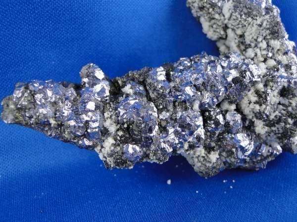 Minerali & Pietre curative: Galena mit Calcit – Usato da Schinznach Bad venduto da Demerald 6