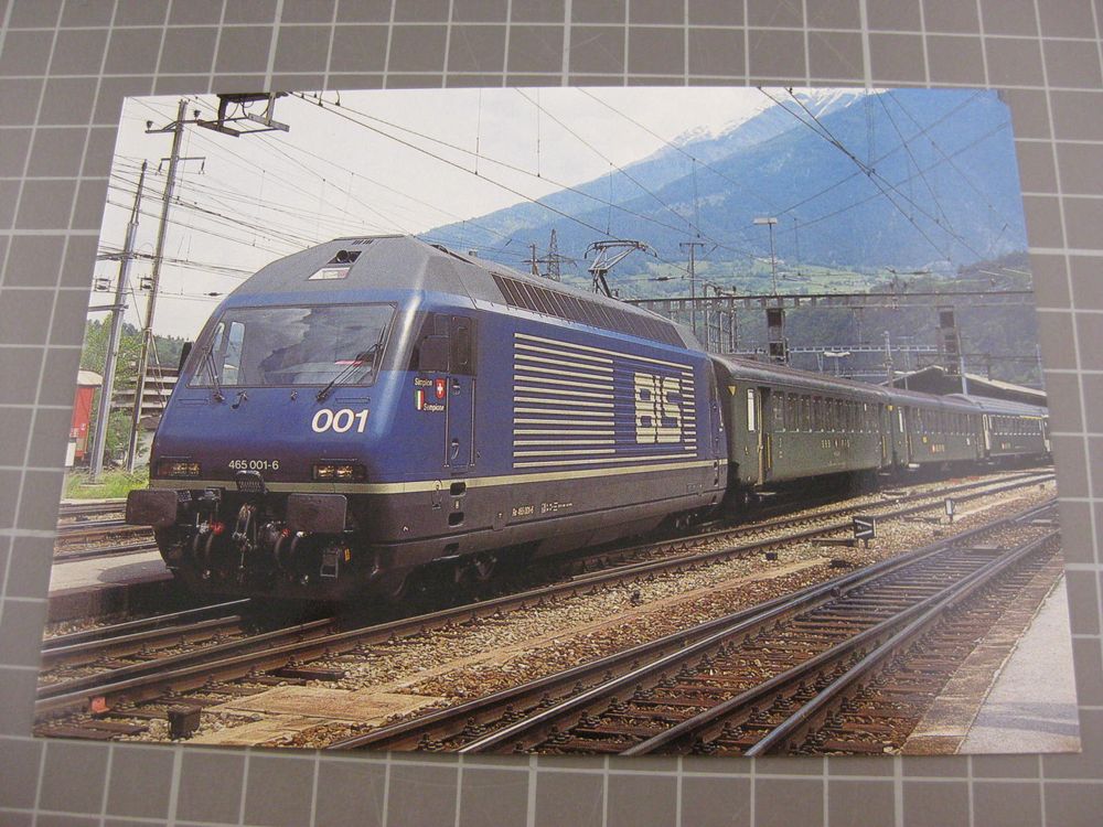 BLS Bern Lötschberg Simplon Lok mit Zug (Gebraucht) in Malters für CHF ...
