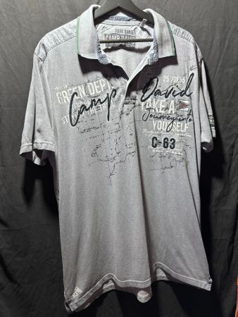 Camp David Poloshirt, Herren XXL, Top Zustand, Sommer